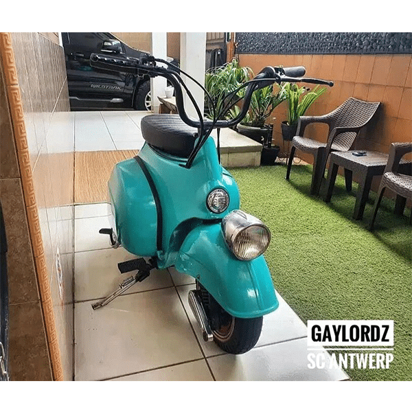 MINI SCOOTER MODIFIED PIAGGIO VESPA IMPORTED HONDA TURTLE 50CC EFI WATER COOLED SCOOTER