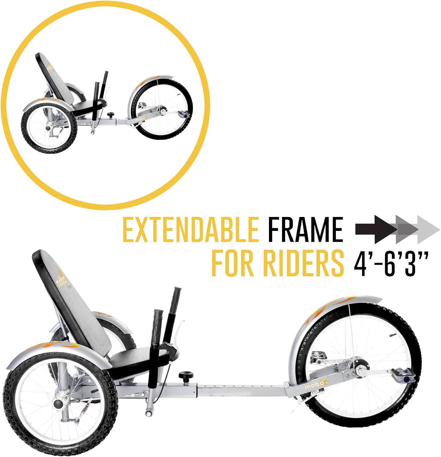 Mobo Triton Pro Adult Tricycle for Men