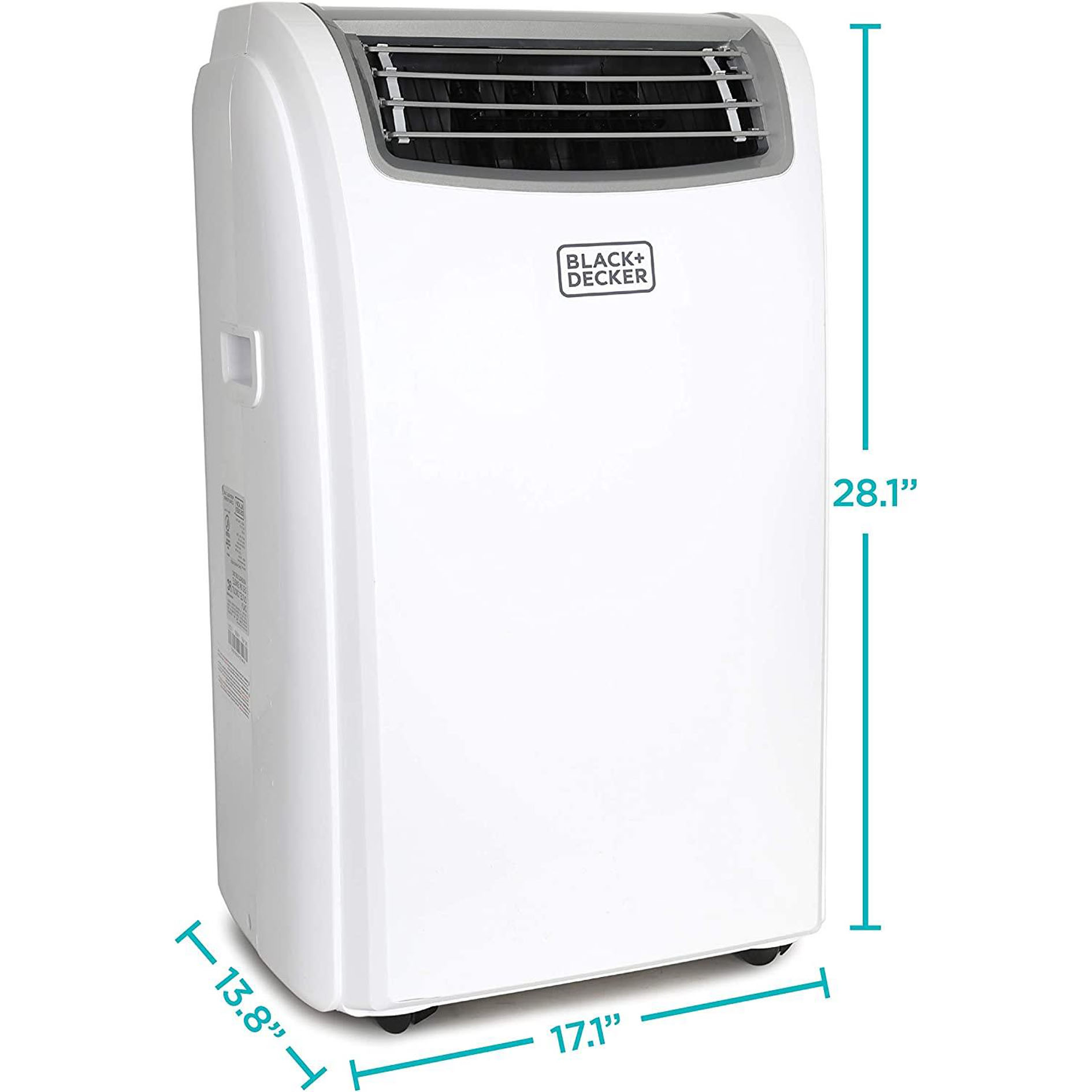 BLACK+DECKER 14,000 BTU Portable Air Conditioner with Heat and Remote