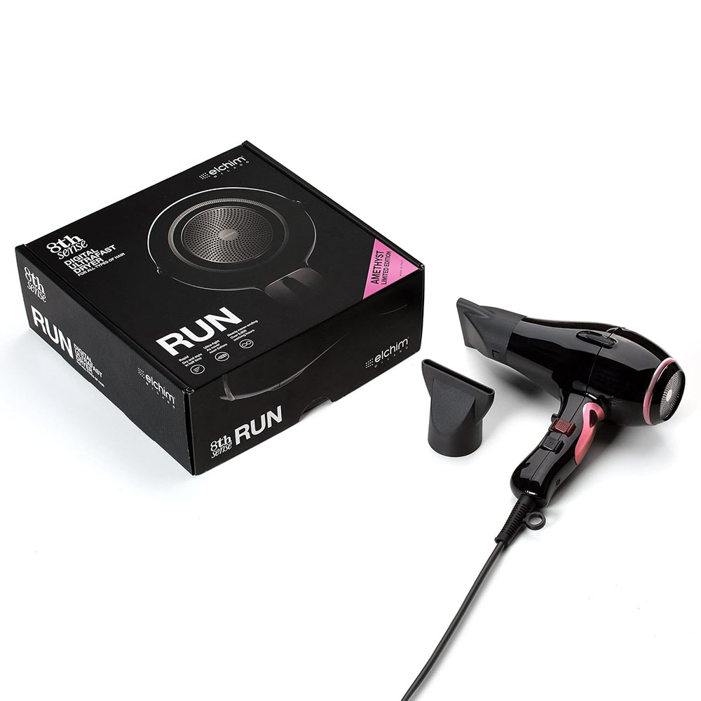 Elchim 8th Sense RUN: Professional Ultralight Hair Dryer, Fast Drying