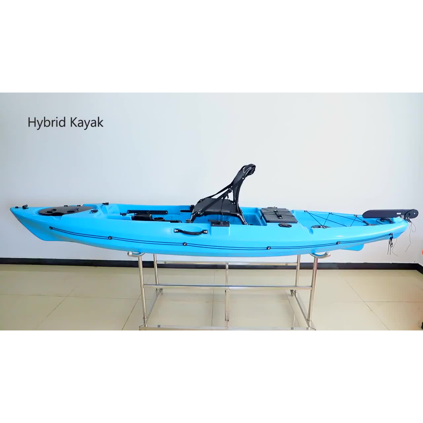 LSF Newly developed 12ft hybrid sea pedal drive fishing kayak