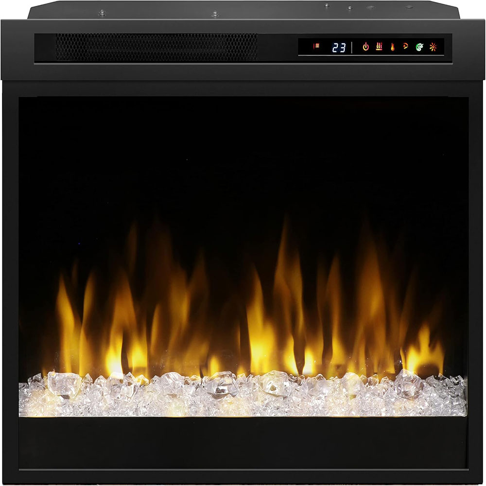 Dimplex Multi-Fire XHD 28 inch Plug-in Electric Firebox with Acrylic Ember Media Bed