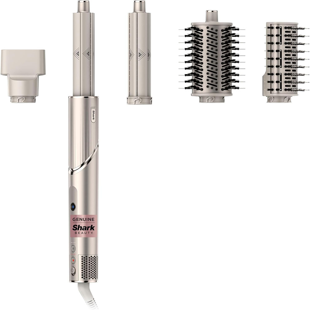 Shark HD435 FlexStyle Air Styling & Drying System, Powerful Hair Blow Dryer & Multi-Styler