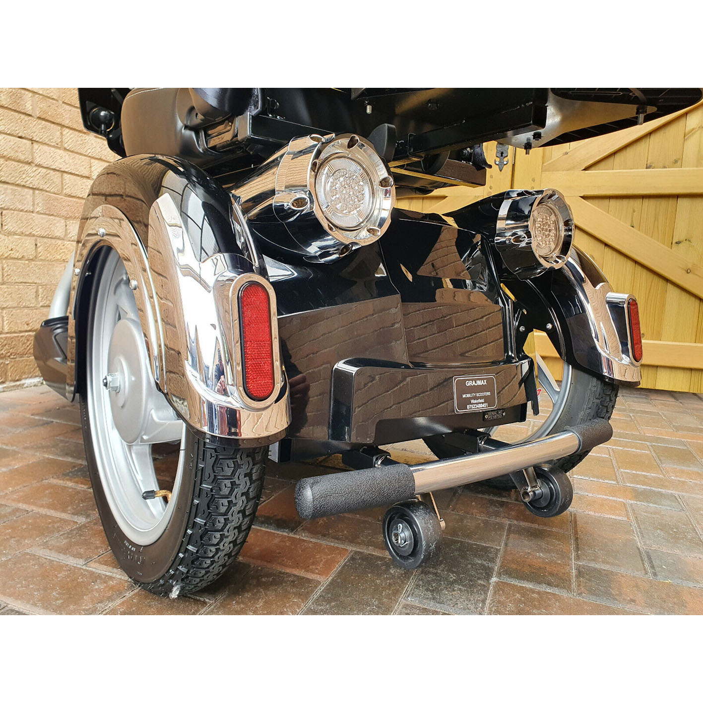 Motorbike style mobility scooter. Sport Rider