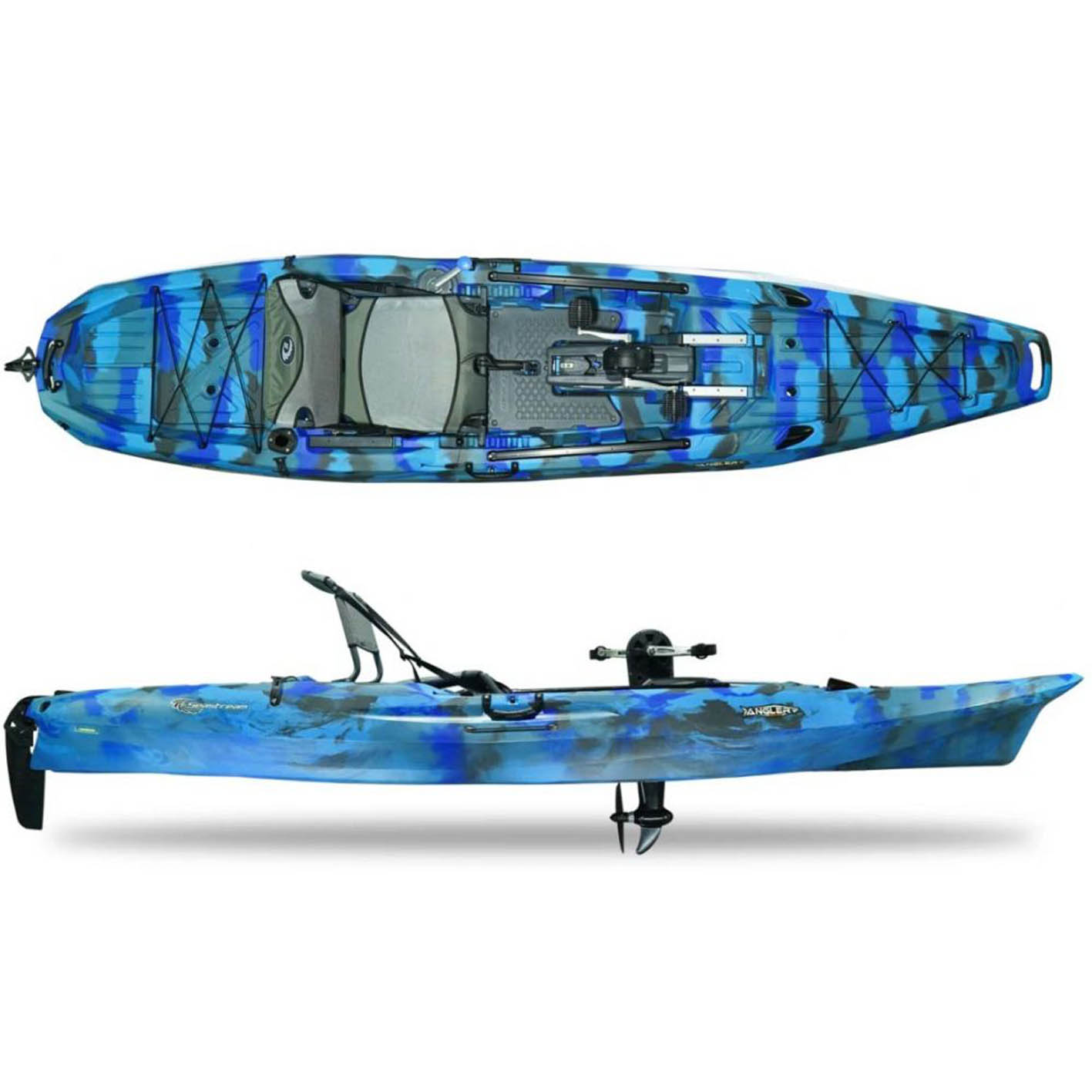 Seastream fishing kayak Angler 120 PD Terra Camo