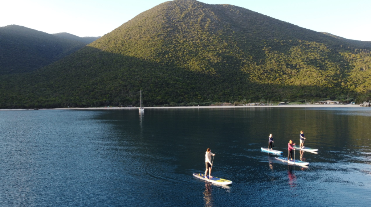 PURE ART 10’6 INFLATABLE PADDLE BOARD SUP PACKAGE