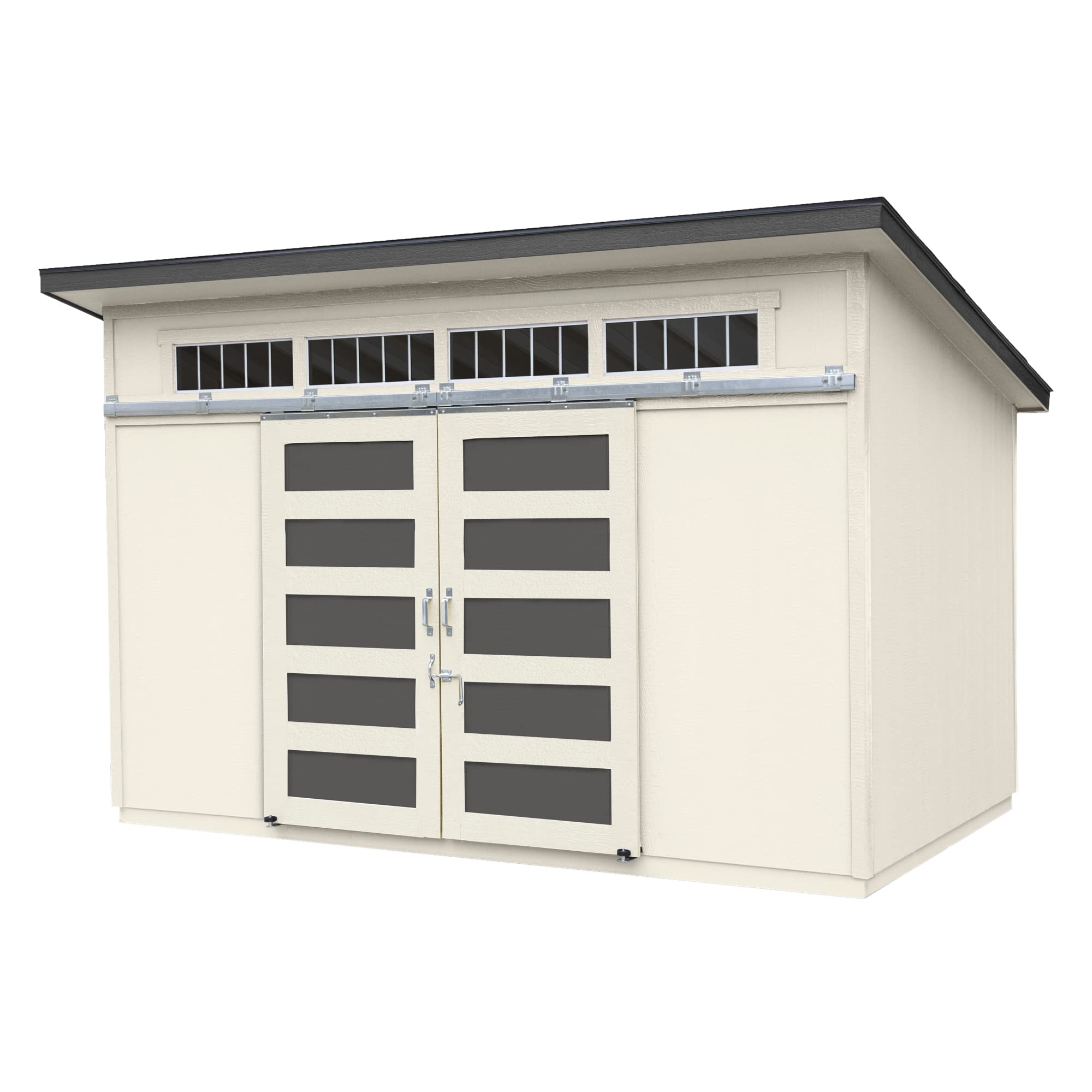 【Storage Shed】Palisade 12x8 Do-it-Yourself Wooden Storage Shed with Floor