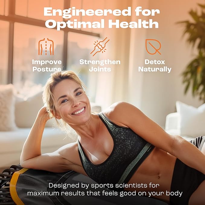 Fit Bounce Pro XL Bungee Rebounder is a Foldable Silent Orthopaedic Quality Indoor Mini Trampoline for Adults and Children DVD Extra Wide Jumping Surface Approved for Physiotherapy